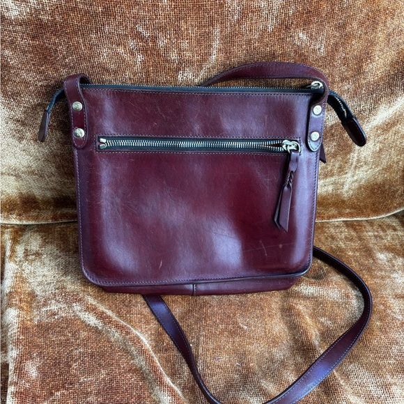 Vintage Il Bisonte Leather Crossbody Bag
